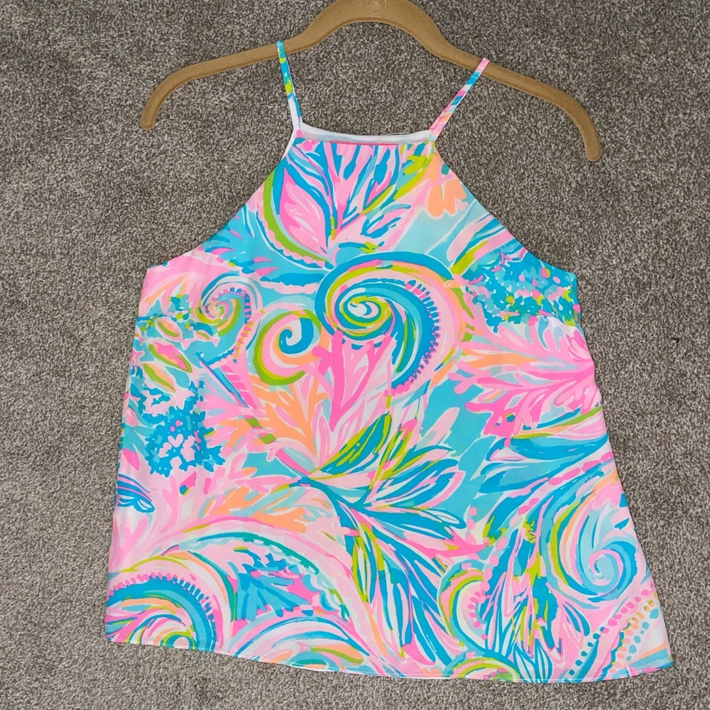 XS Lilly Pulitzer Silk Top